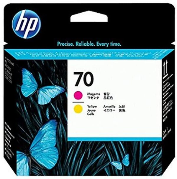 HP 70 Magenta & Yellow DesignJet Printhead