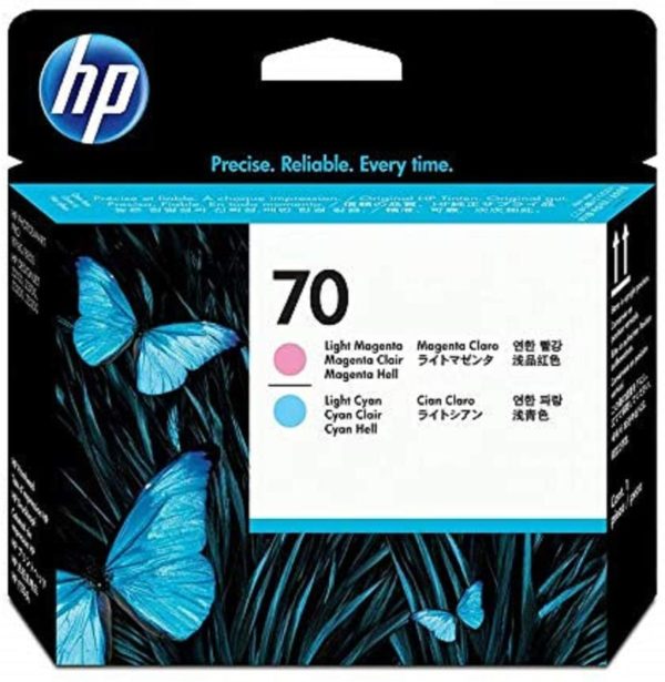 HP 70 Light Magenta & Light Cyan DesignJet Printhead - Image 2