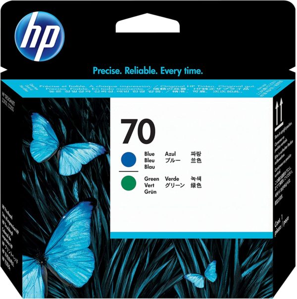 HP 70 Blue & Green DesignJet Printhead