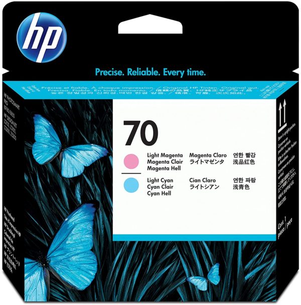 HP 70 Light Magenta & Light Cyan DesignJet Printhead